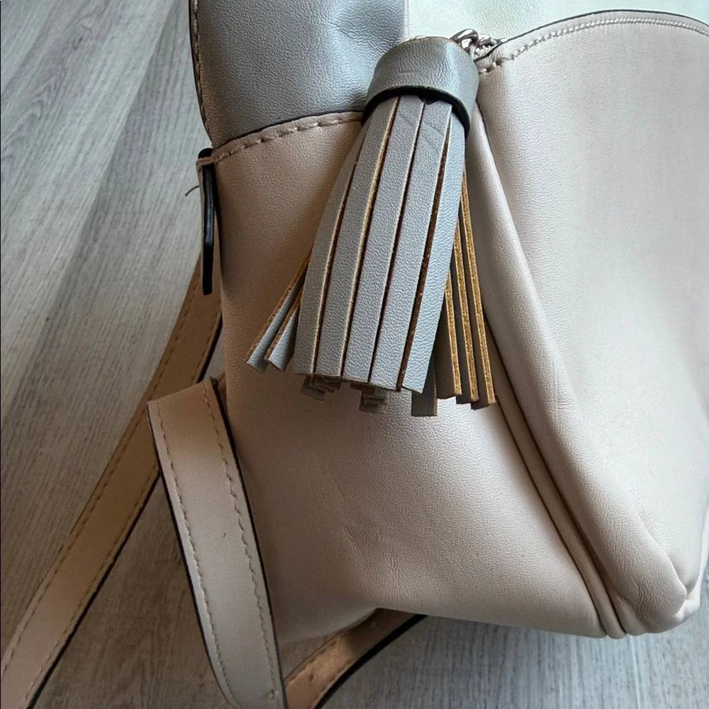 GUESS Cream Faux Leather‎ Backpack